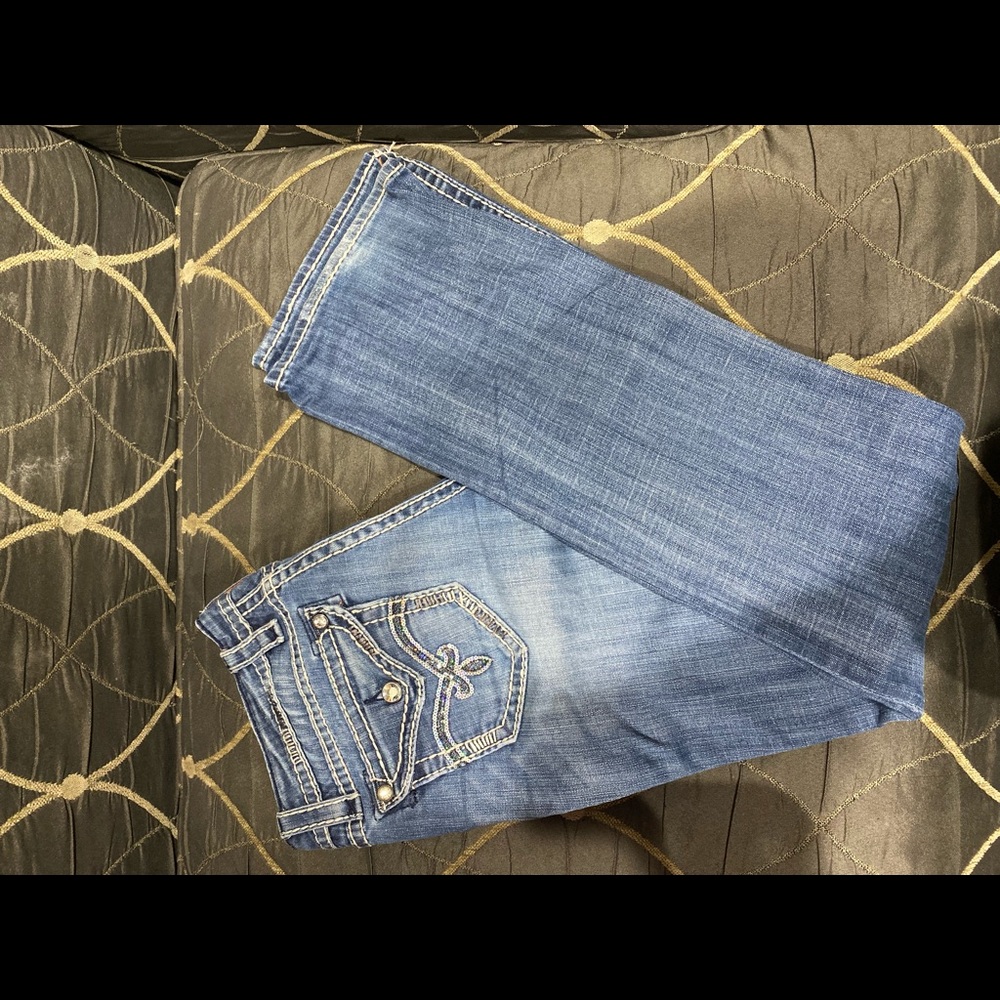 Rock Revival Luna Easy Boot Jeans Size 28